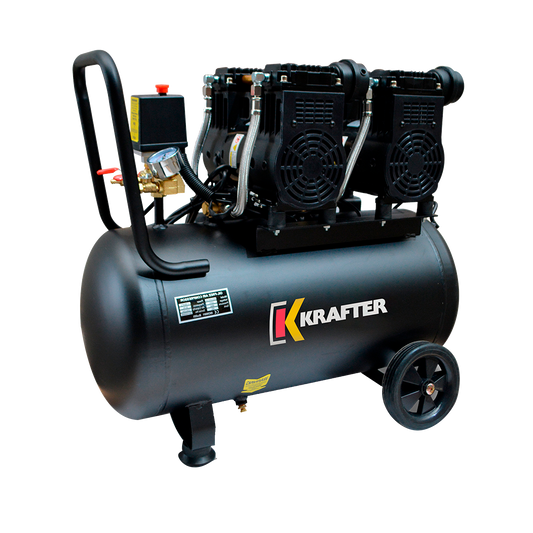 Compresor Libre de Aceite 50L 1,1kw