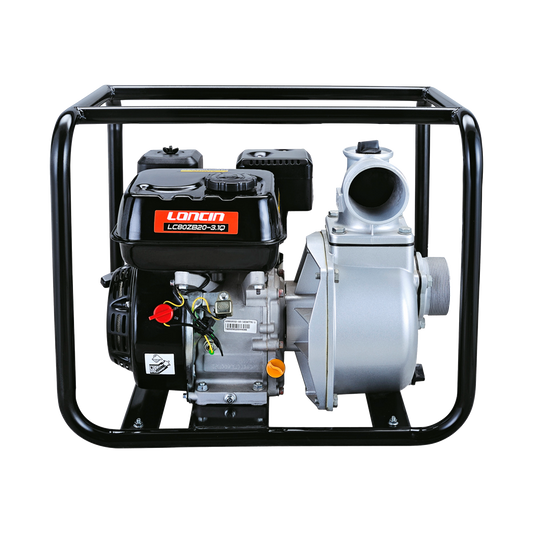 Motobomba Loncin 3"X3" 1000 L/MIN Motor a Gasolina (5,5 HP) LC80ZB20-3.1QA
